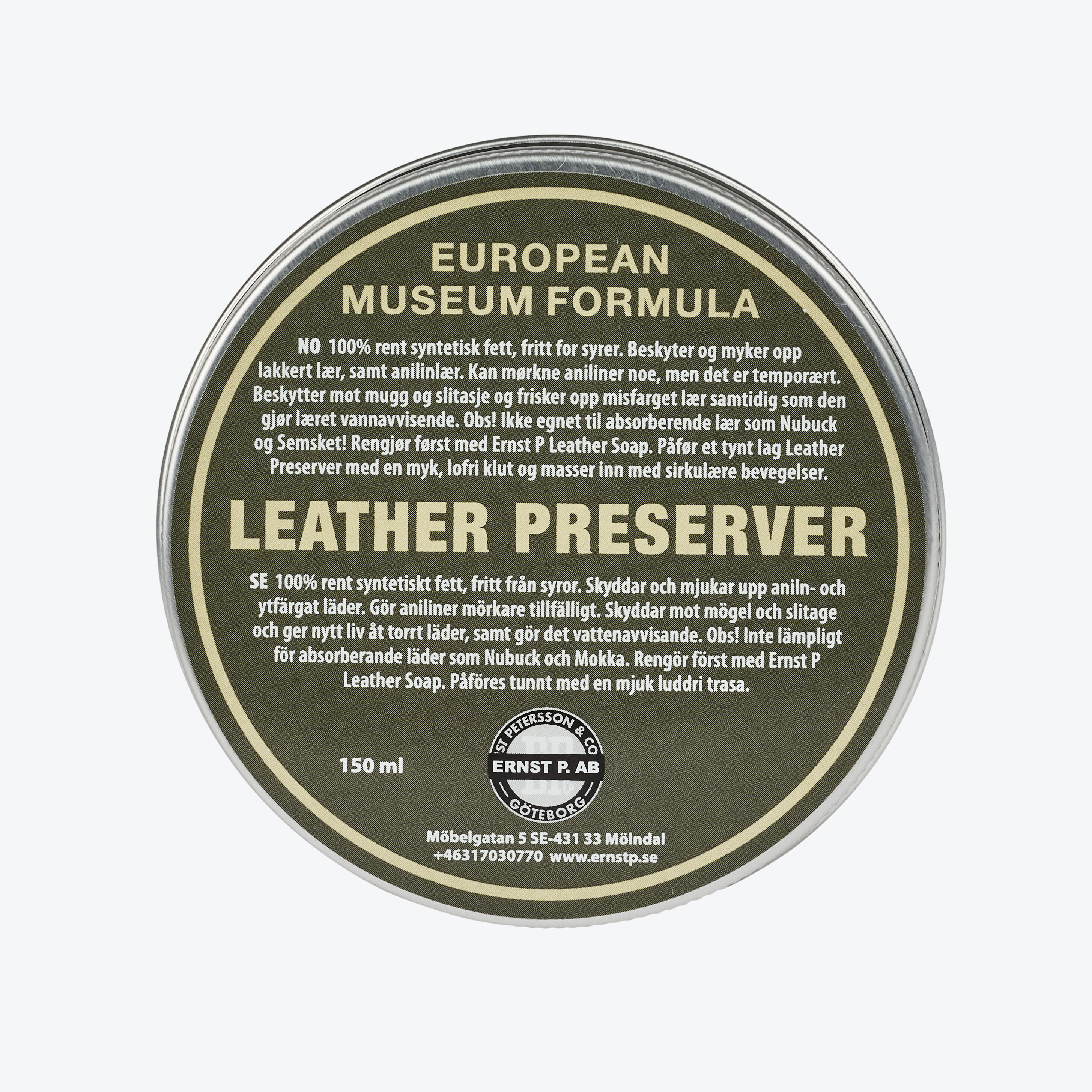 Leather preserver