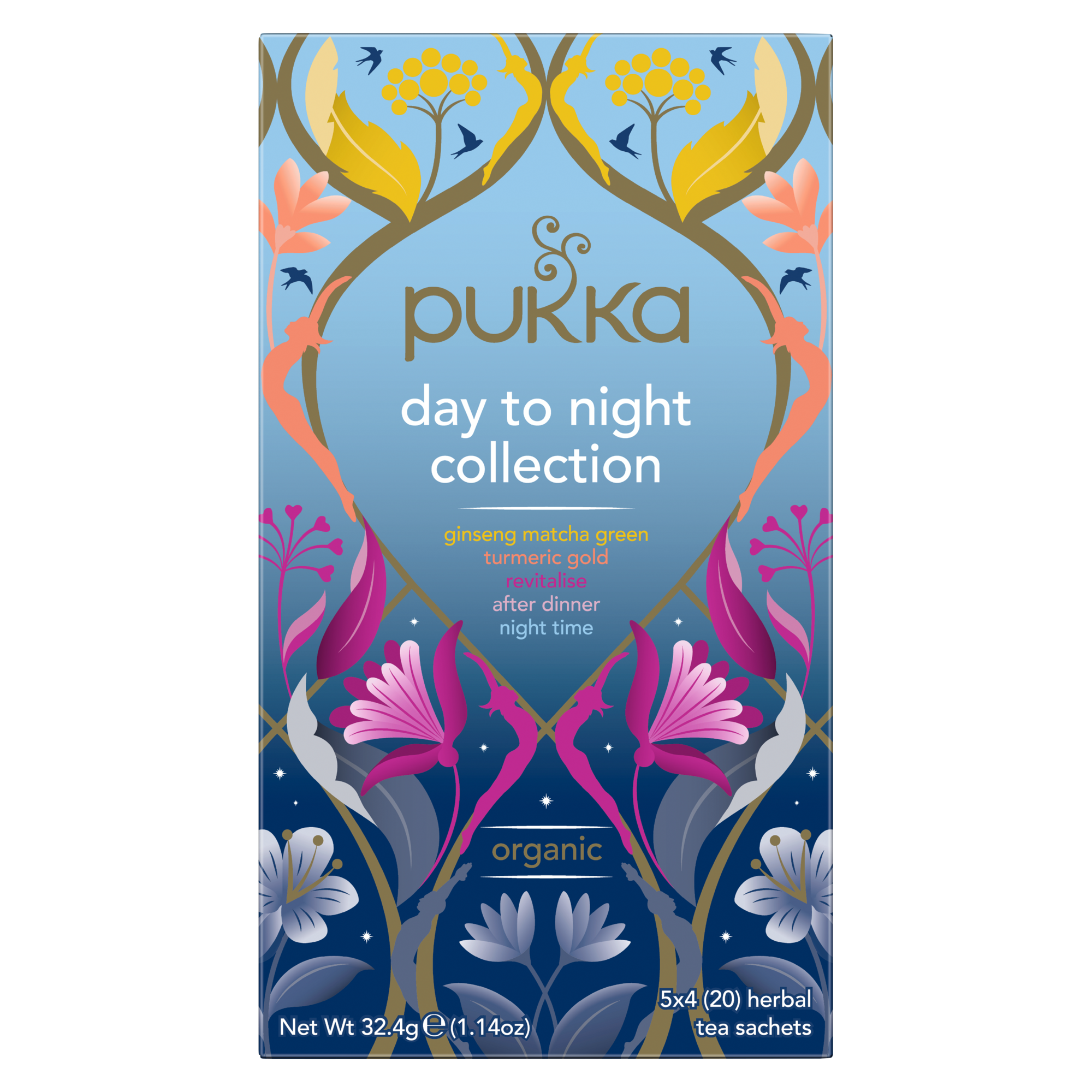Pukka Day to Night Collection 20stk